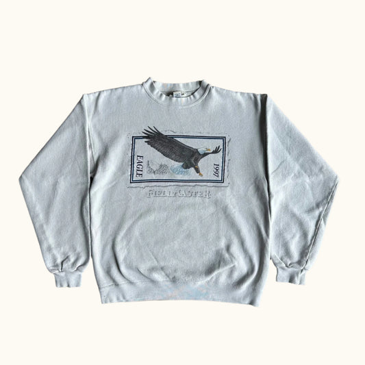 Vintage 90's Field Master eagle sweatshirt size M