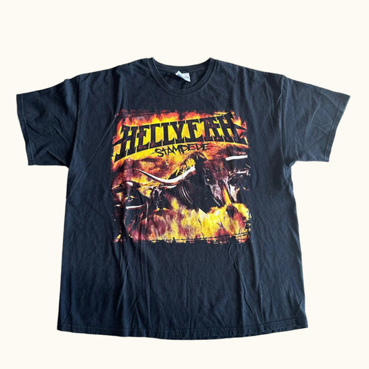 2010 HellYeah Stampede Tour tshirt size 2XL