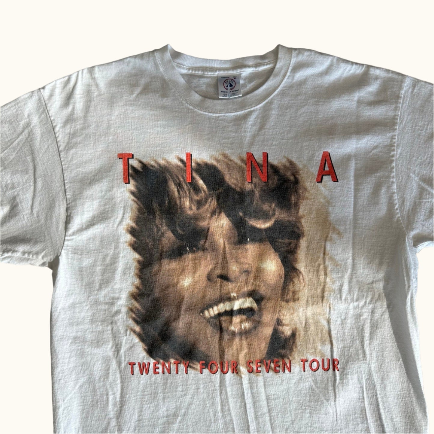 Vintage 2000 Tina Turner 24/7 Tour shirt size XL