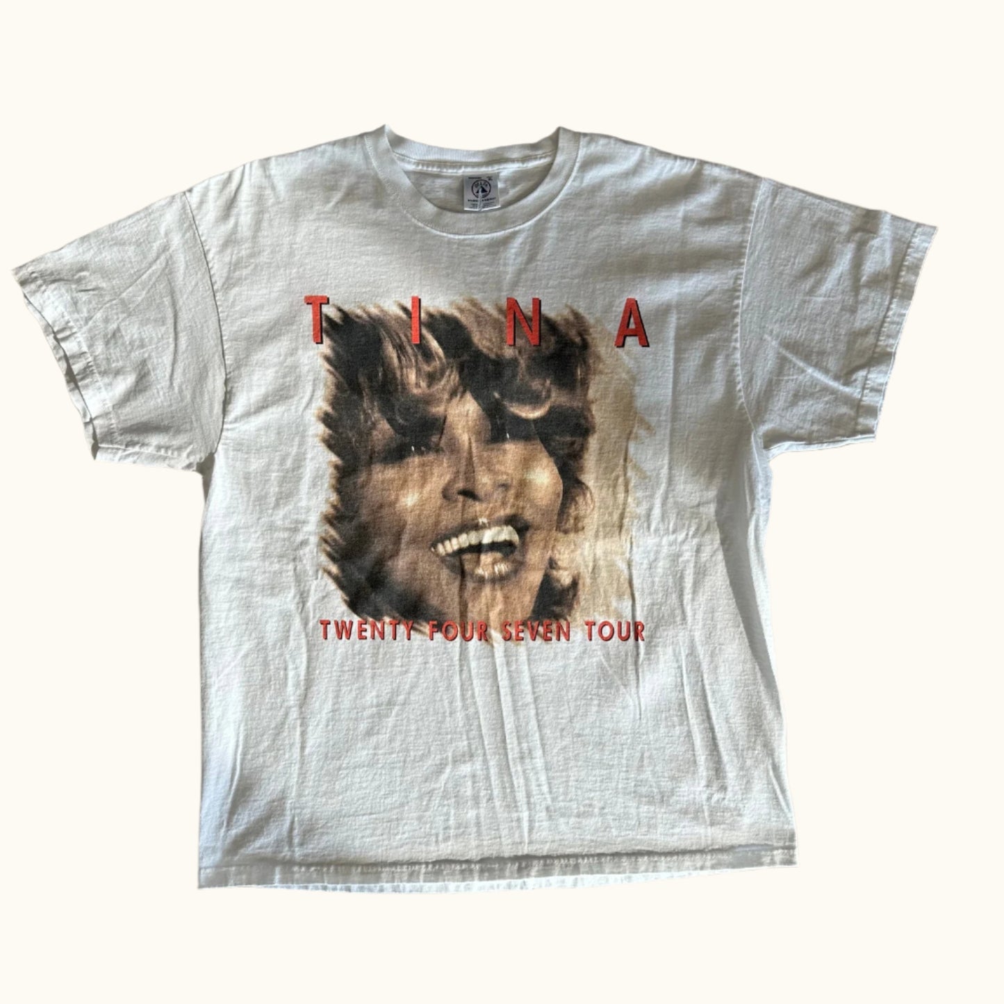 Vintage 2000 Tina Turner 24/7 Tour shirt size XL