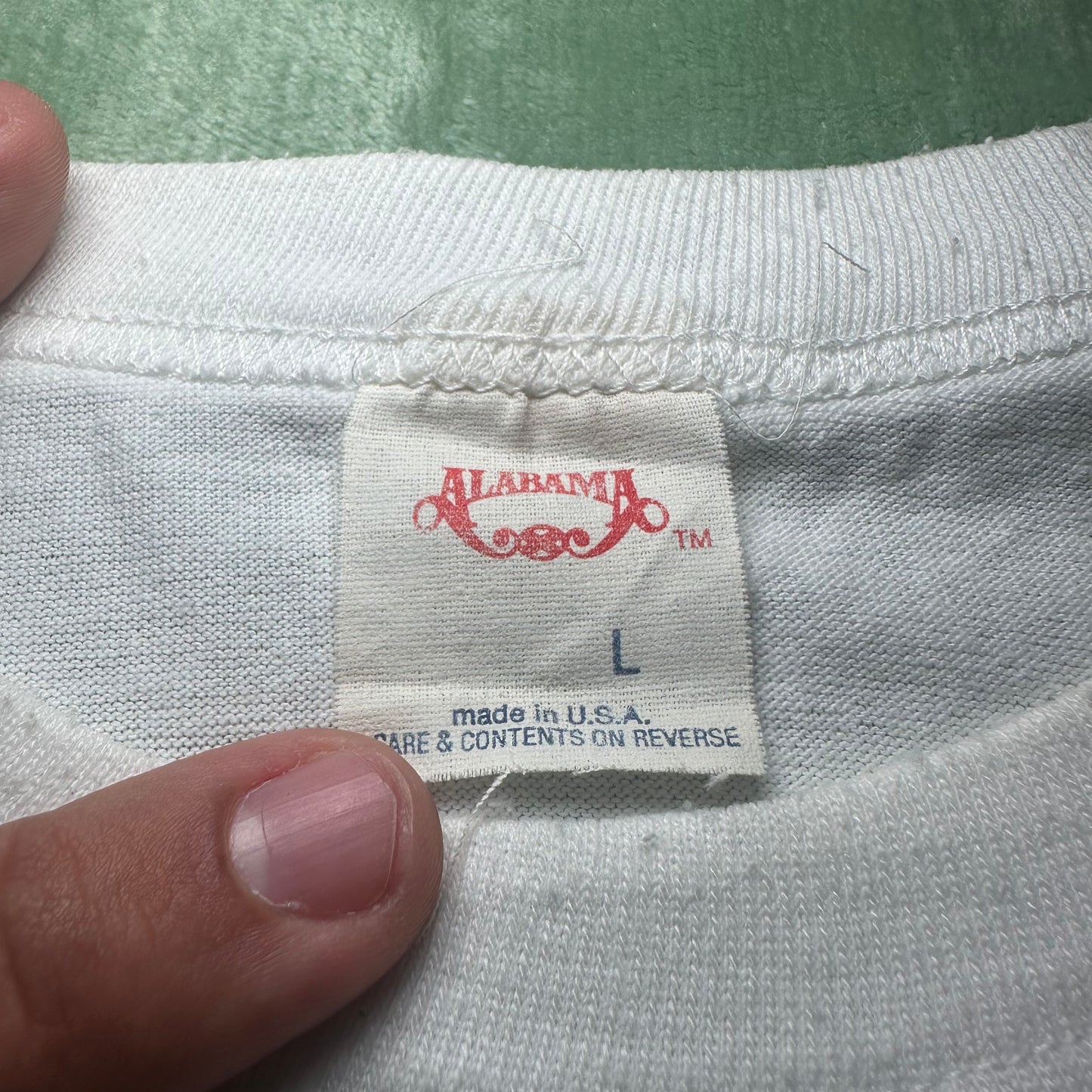 Vintage 1988 Alabama June Jambug shirt size L