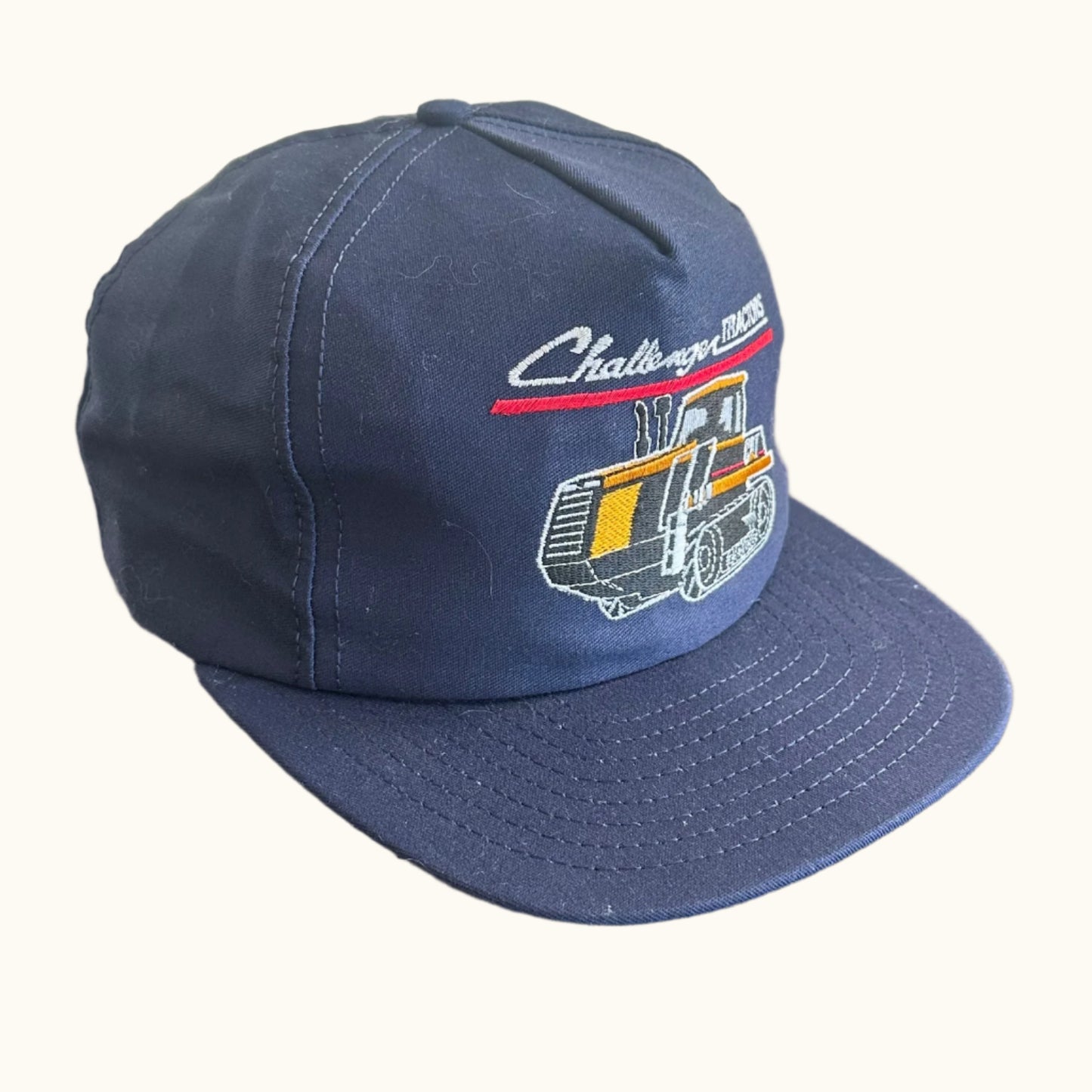 Vintage CAT Challenge Tractors Snapback Hat